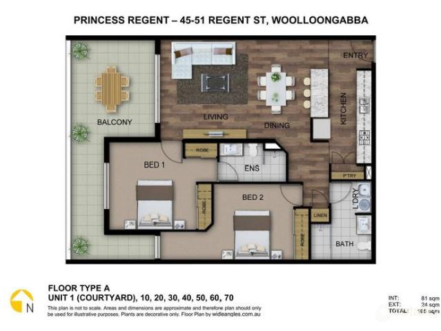 Apartment for rent in Toombul, Queensland