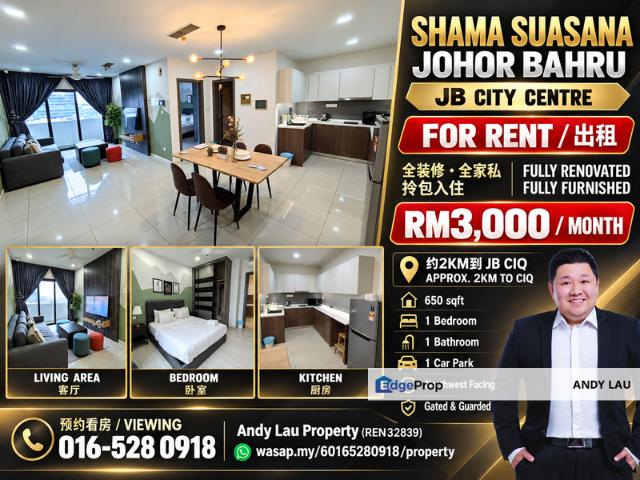 Condominium for rent in Johor Bahru