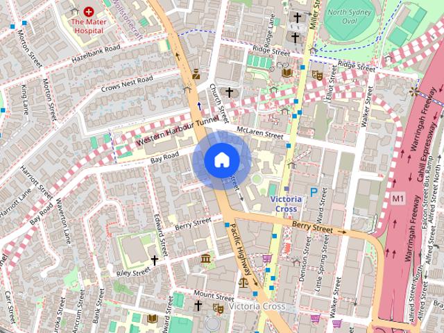 Apartment for rent in Victoria Cross, Sydney