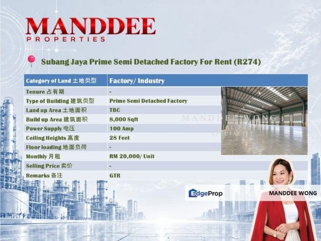 Warehouse for rent in PJS 11, Majlis Bandaraya Subang Jaya
