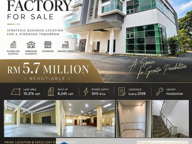 Warehouse for sale in Petaling, Subang Jaya