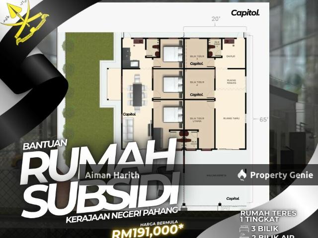 Terraced House for sale in Sempurna, Pahang