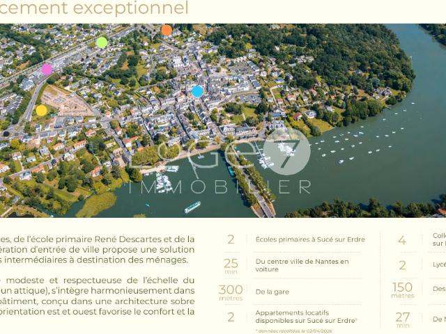 Appartement vente à Châteaubriant-Ancenis, Sucé-sur-erdre