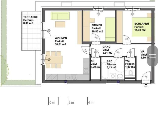 Apartment mieten in Kremsmünster, Oberburgfried