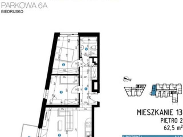Mieszkanie na sprzedaż w Biedrusko, powiat poznański