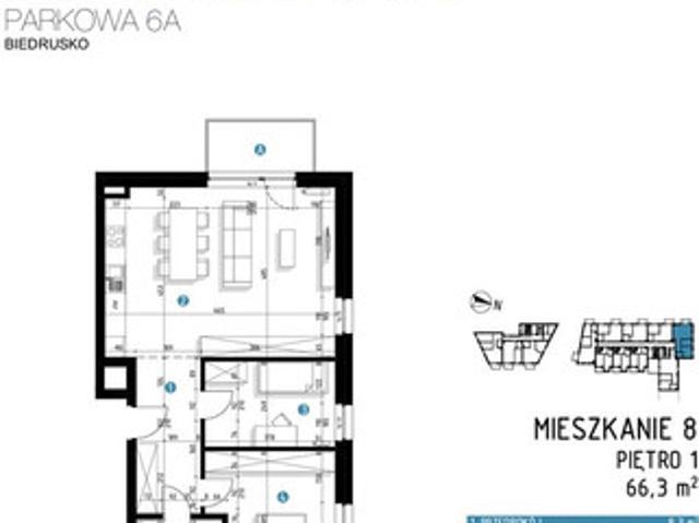 Mieszkanie na sprzedaż w Biedrusko, Wielkopolskie