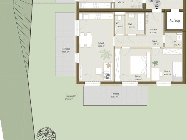 Wohnung kaufen in Gersdorf-Feistritz, Steiermark