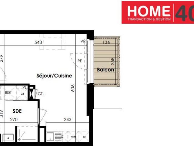 Appartement vente à Mont-de-Marsan, Sanguinet