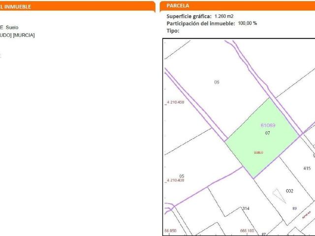 Terreno en venta en Monteagudo, Murcia