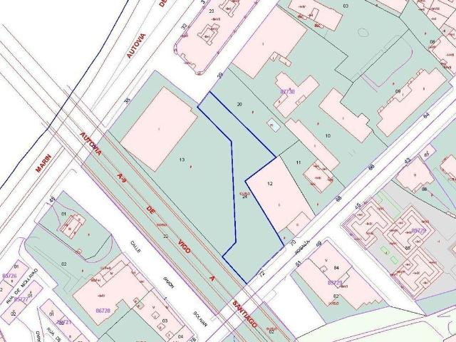 Terreno en venta en A Moureira, Pontevedra