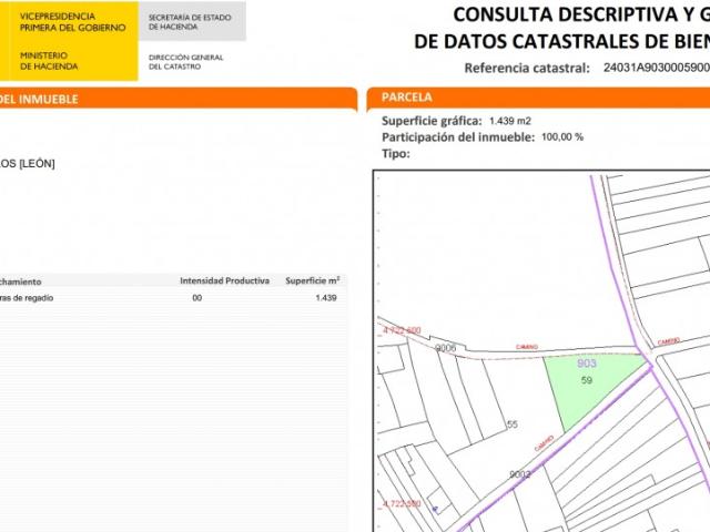 Terreno en venta en El Bierzo, Castilla y León