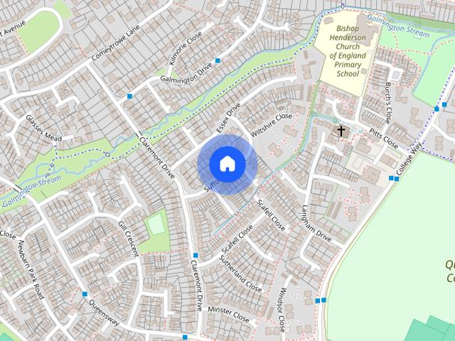 House for rent in Galmington, Rumwell