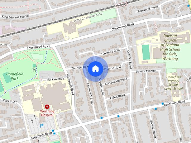 Apartment for rent in Broadwater, Worthing