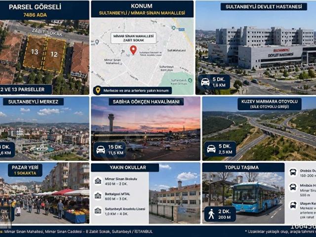Sultanbeyli, İstanbul içerisinde satılık Arsa