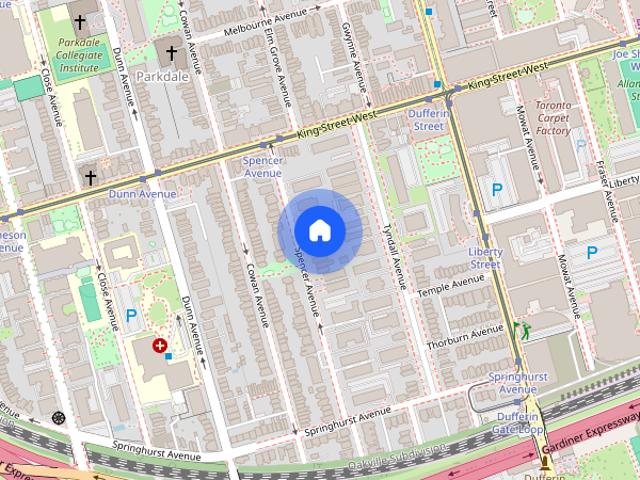 Apartment for rent in South Parkdale, Toronto