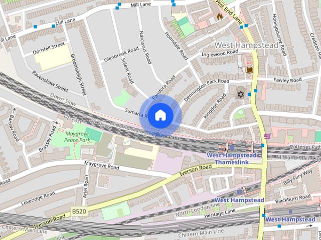 Room for rent in West Hampstead, Greater London