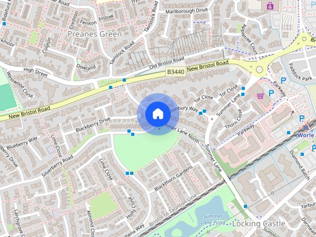 House for rent in Worle, Weston-super-mare