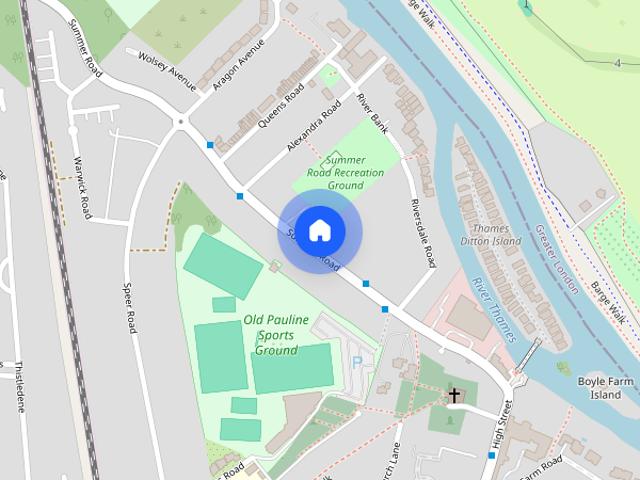 House for rent in Thames Ditton, Elmbridge