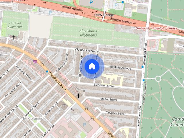 House for rent in The Colonies, Cardiff