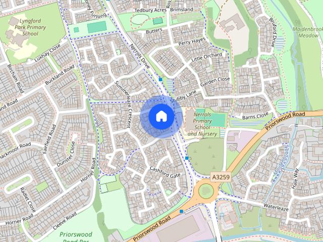 House for rent in Priorswood, Rumwell