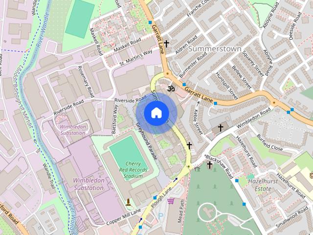 Apartment for rent in Summerstown, Greater London