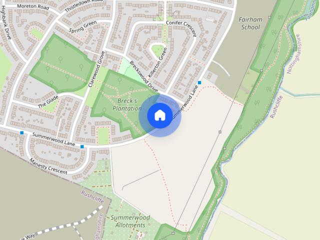 House for rent in Clifton, City of Nottingham