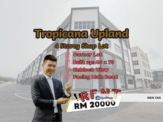Shop for rent in Tropicana Uplands, Pontian