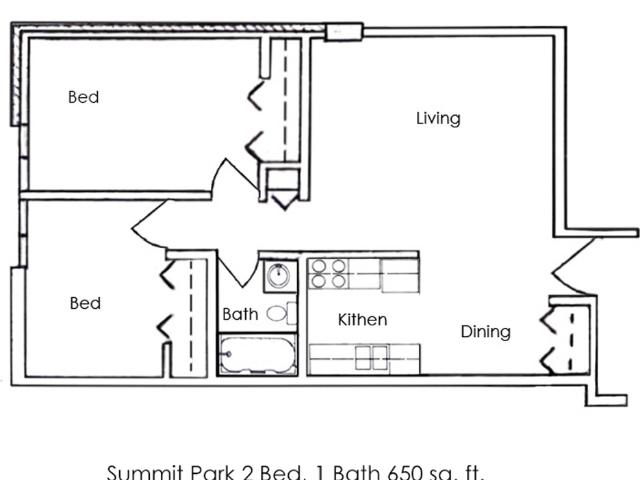 Apartment for rent in Minot, North Dakota