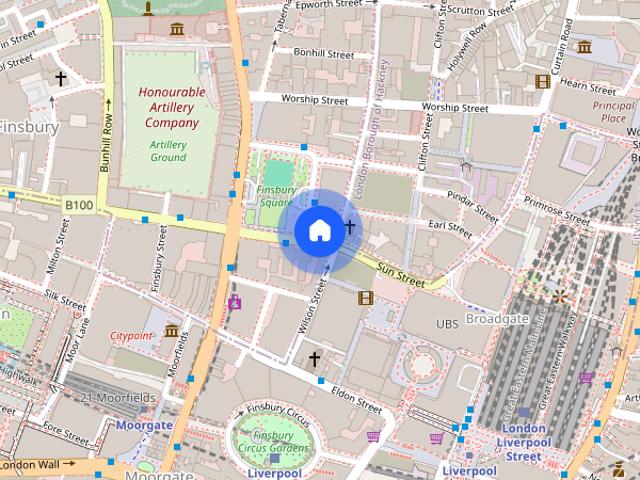 Apartment for rent in Bishopsgate Without, Lyons