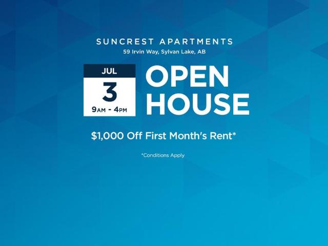 Apartment for rent in Sylvan Lake, Alberta