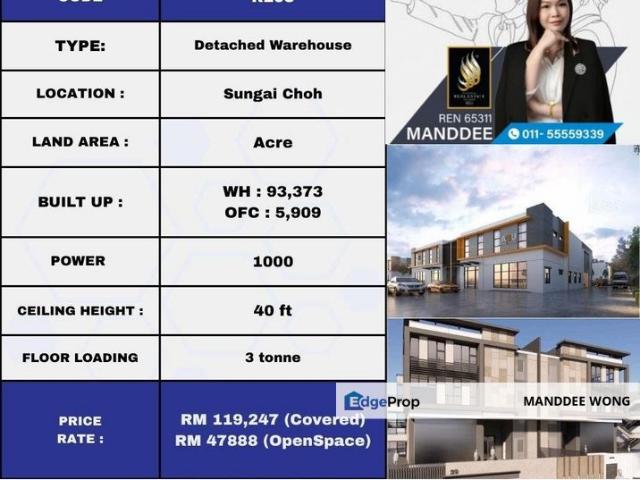 Warehouse for rent in Selangor