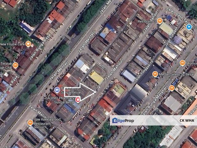 Shop for rent in Sungai Besar, Selangor