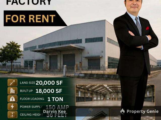 Warehouse for rent in Petaling, Alam Impian
