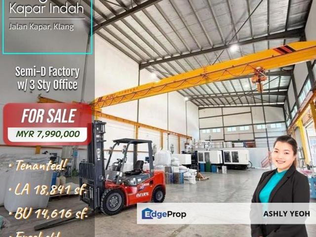 Warehouse for sale in Port Klang, Selangor