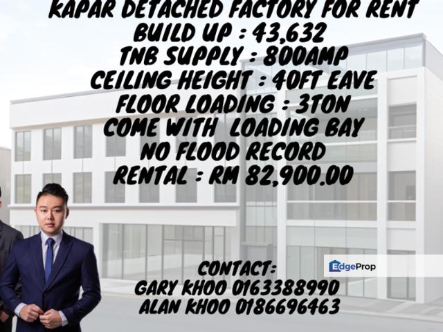 Warehouse for rent in Port Klang, Selangor