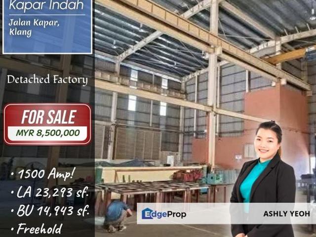 Warehouse for sale in Port Klang, Selangor