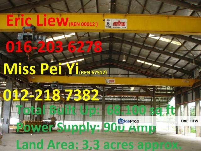 Warehouse for rent in Kajang, Langat