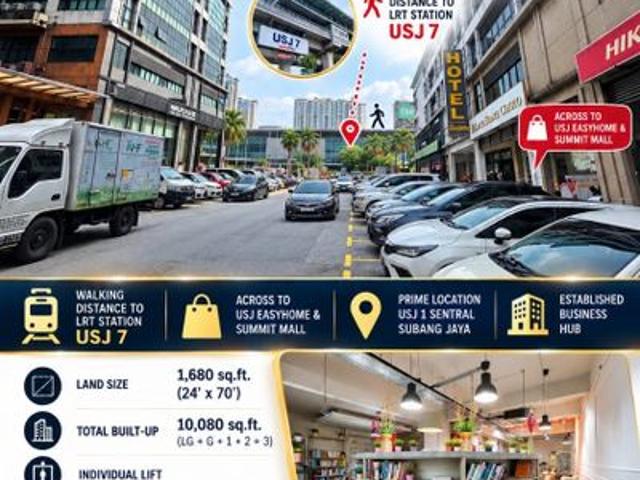 Warehouse for rent in Majlis Bandaraya Subang Jaya, Petaling