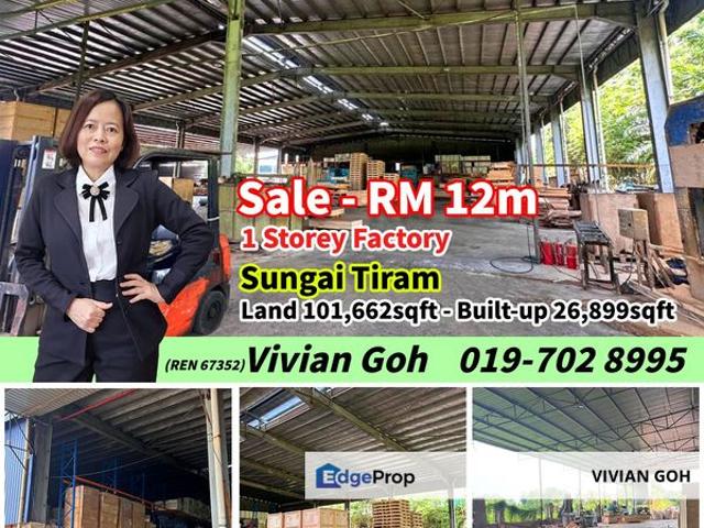 Warehouse for sale in Pasir Gudang, Johor