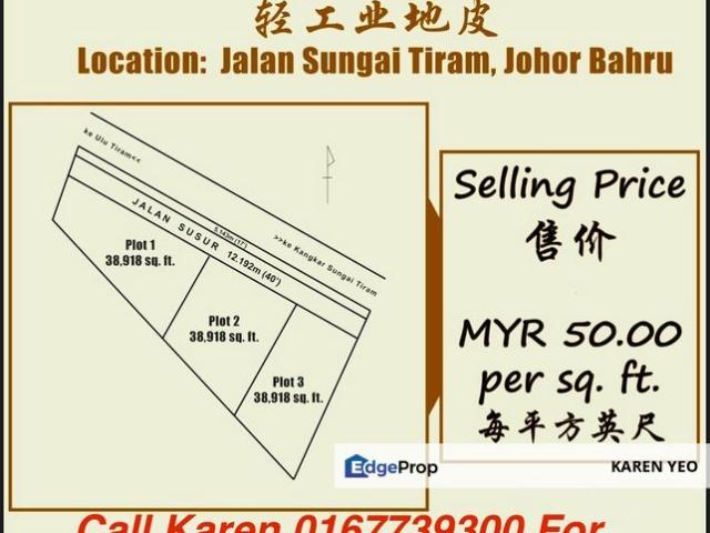 Warehouse for sale in Pasir Gudang, Johor