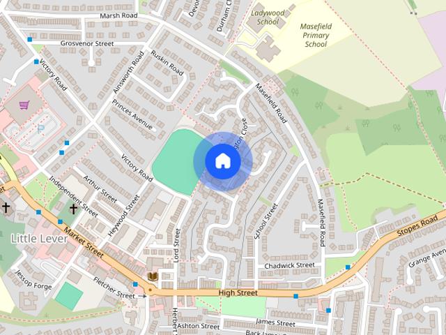 Apartment for rent in Lee Bank, Greater Manchester