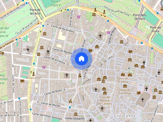 Apartamento en alquiler en Ciutat Vella, Comarca de València