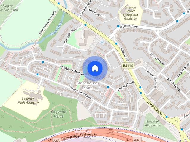House for rent in Tollbar End, West Midlands