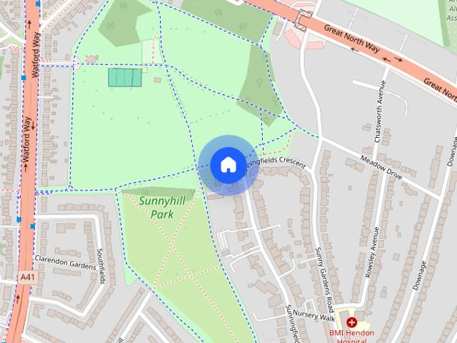 Apartment for rent in London Borough of Barnet, Greater London