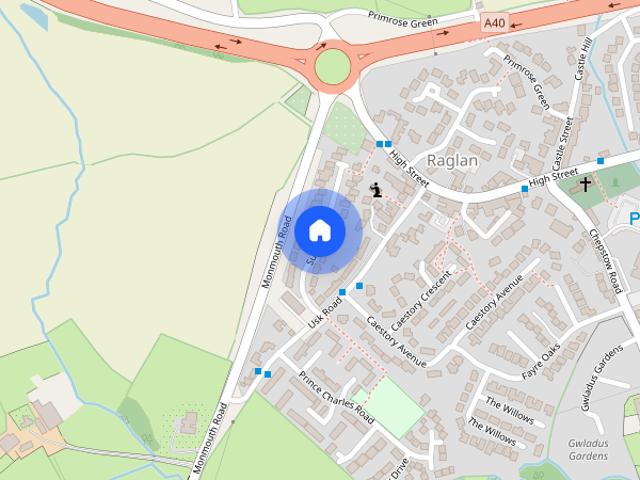 House for rent in Raglan, Wales