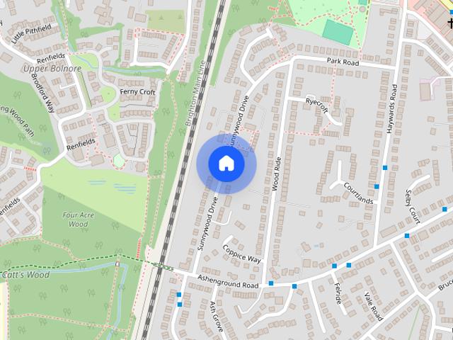 House for rent in Perryfields, West Sussex