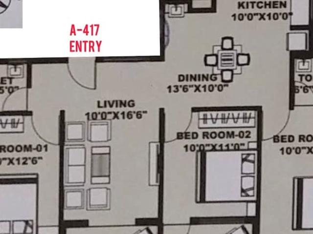 Flat for rent in Coimbatore, Tamil Nadu