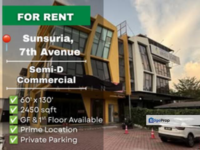 Shop for rent in Petaling, Alam Impian