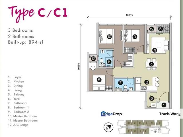 Condominium for sale in Petaling, Alam Impian
