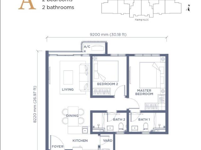 Apartment for rent in Country Heights Damansara, Kuala Lumpur